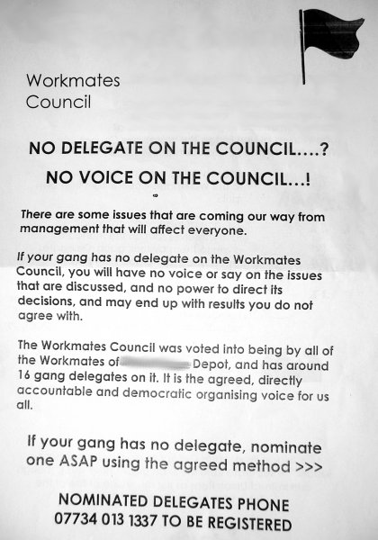 Workmates leaflet